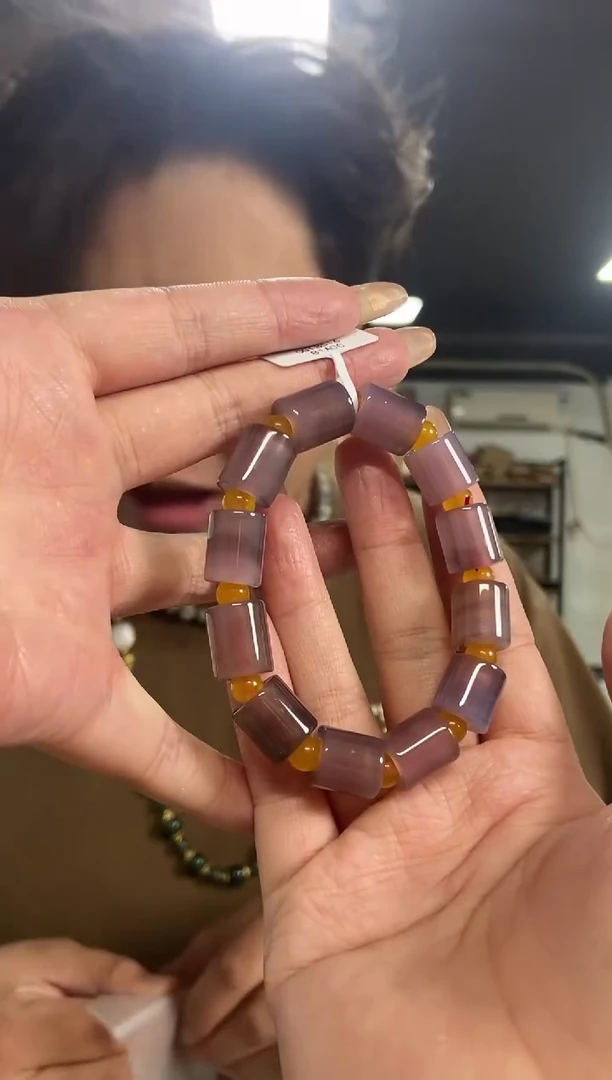 【闪购商品】玛瑙/玉髓手串未镶嵌多样性发其一颜色微差