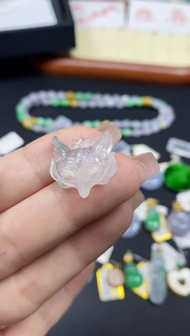 吊坠(不含链)未镶嵌翡翠狐狸@@CMT