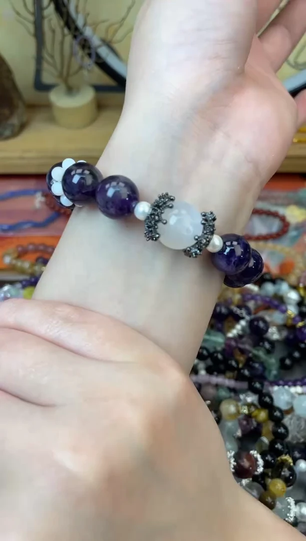 【闪购商品】水晶手链未镶嵌162手串