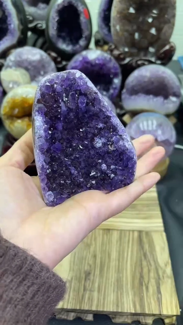 未镶嵌大型摆件（非配饰）紫晶782号摆件