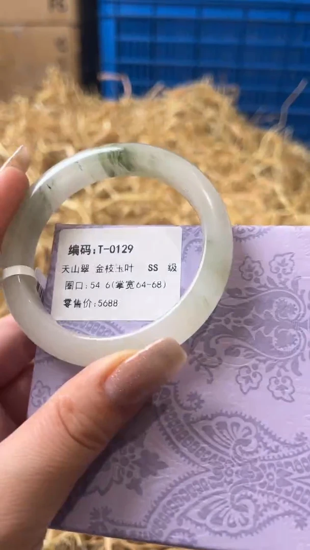 未镶嵌手镯石英质玉T-0129