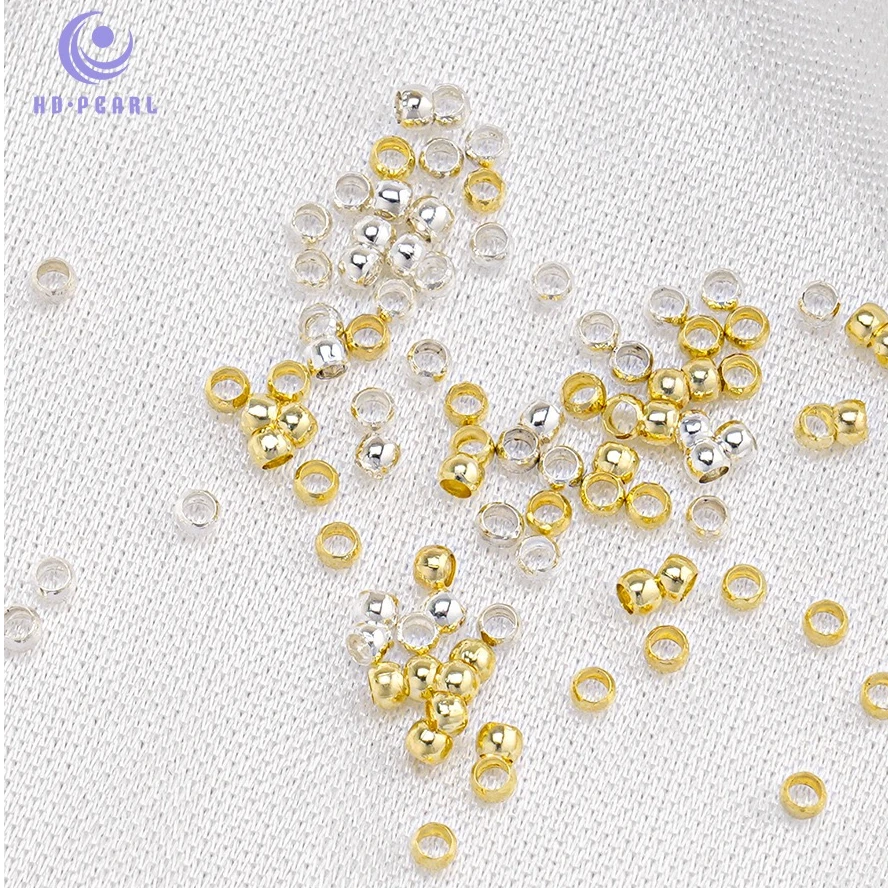 【海家】定位隔珠3MM 铜镀真金TP0290