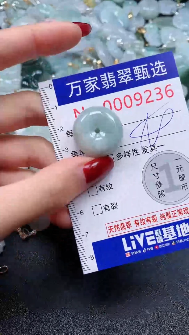颈饰未镶嵌翡翠9236