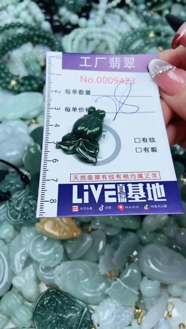 【闪购商品】翡翠吊坠(不含链)未镶嵌翡翠