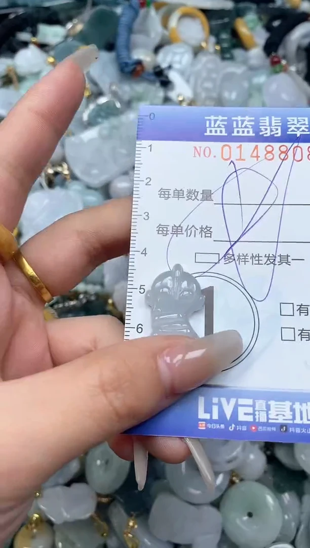 【闪购商品】翡翠颈饰未镶嵌闪购0148808多样性发其一