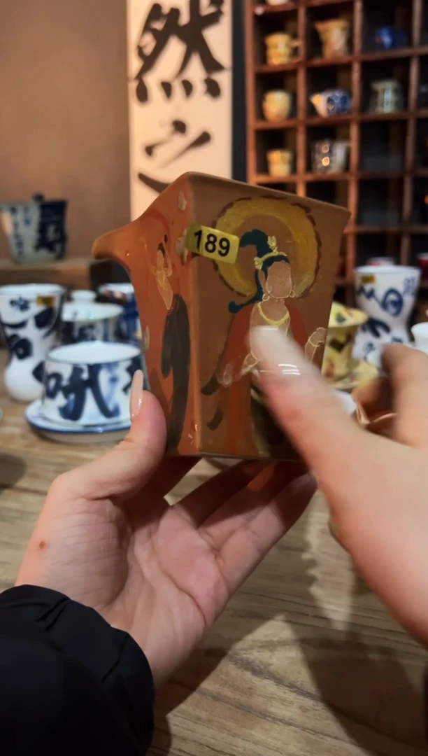 【闪购商品】观云听雨原创手绘茶具