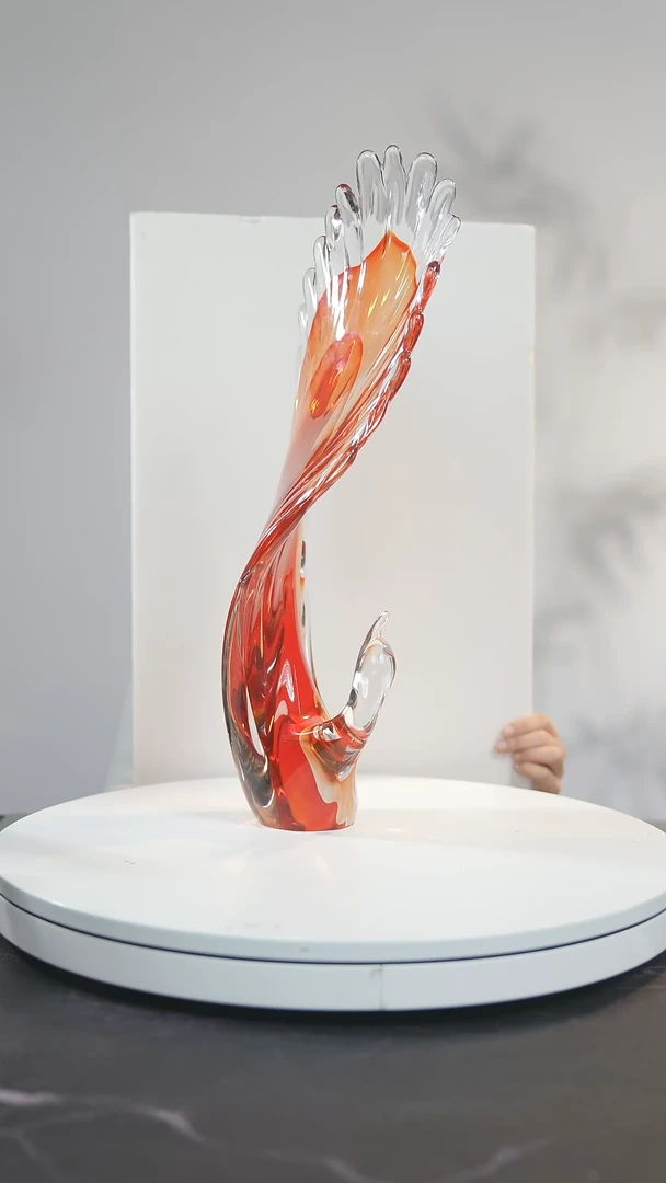 【闪购商品】琉璃手工艺品火凤凰