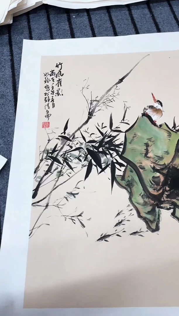 精品国画花鸟作品