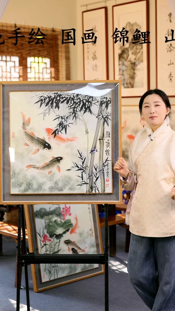 国画江南墨香书画纯手绘作品