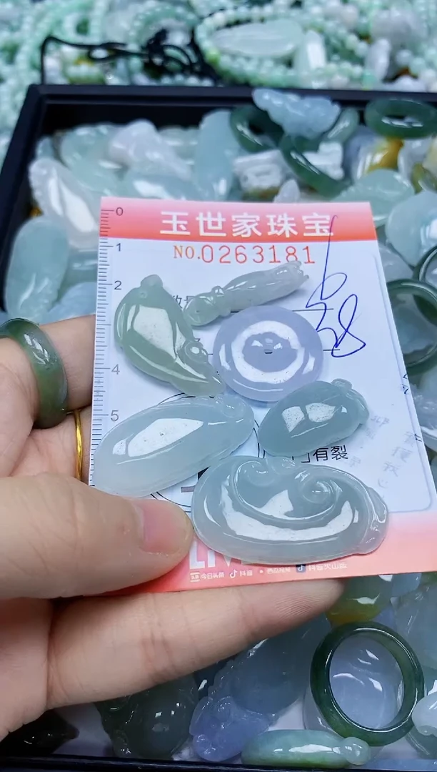 翡翠未镶嵌颈饰闪购0263181