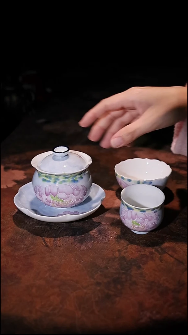 陶瓷茶具（无礼盒）@@A13788