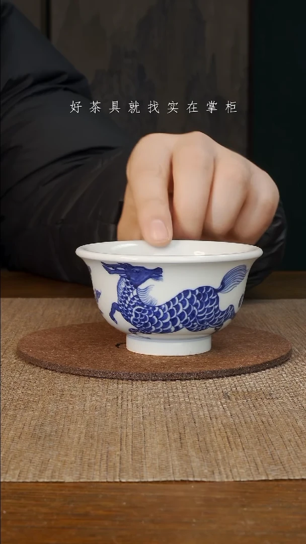 【闪购商品】杯子景德镇手工手绘茶具大器宛成