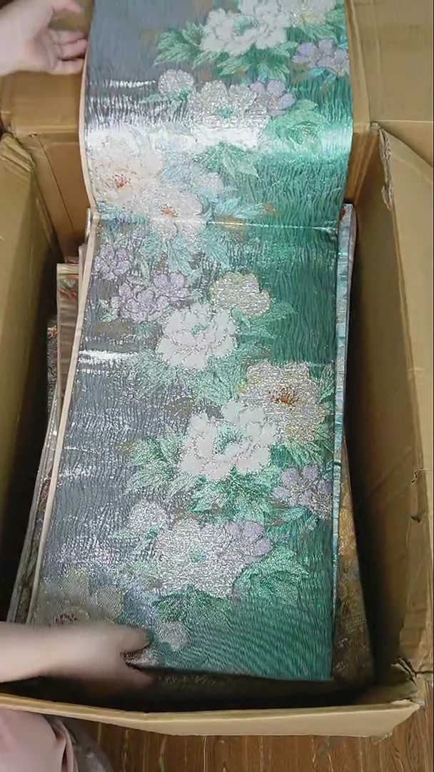 织绣29 六通彩金牡丹花