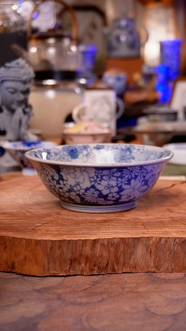 摆件陶万花手工手绘手工手绘