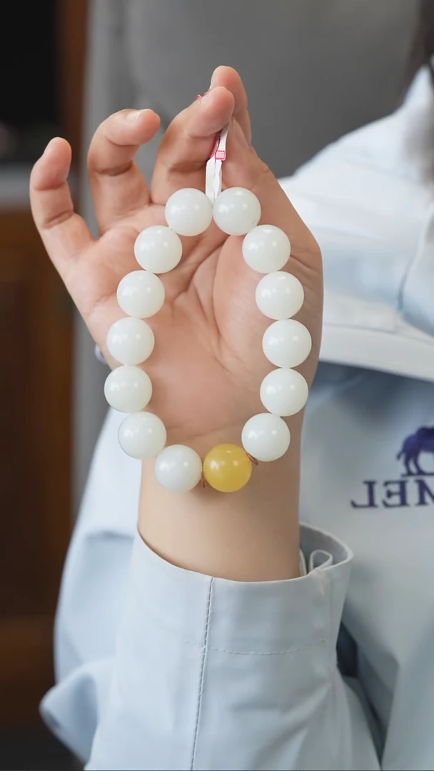 手链未镶嵌和田玉手串