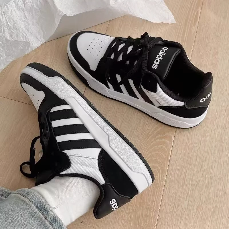 Adidas阿迪达斯正品鞋子男女新款2025爆款通勤百搭潮流休闲板鞋冬