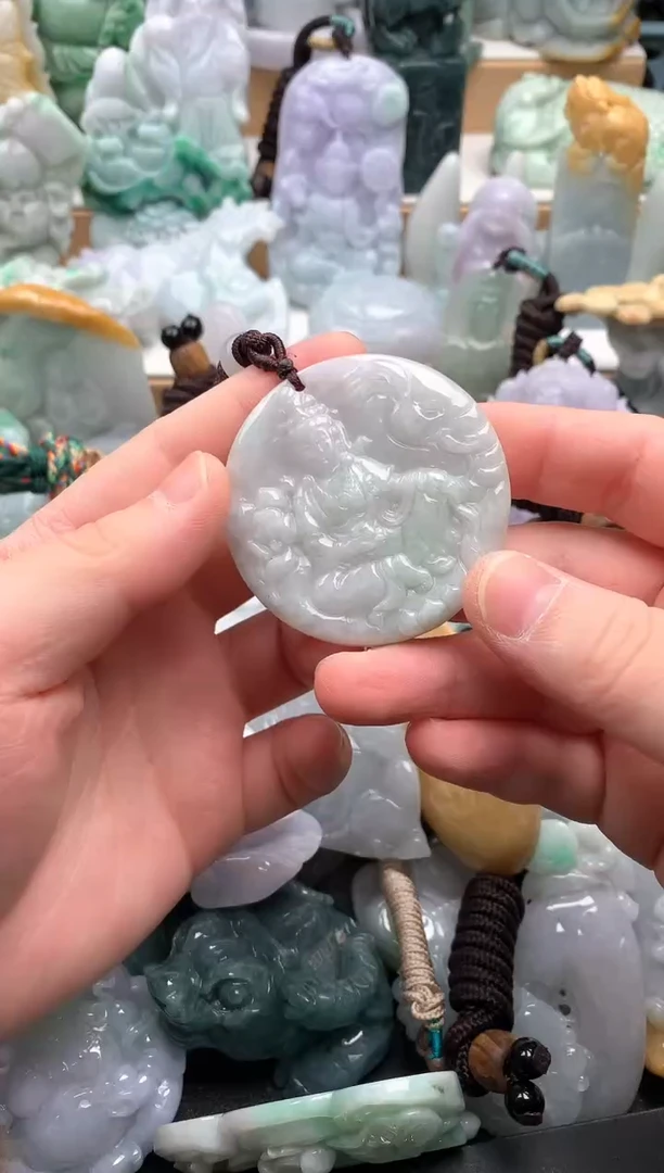 吊坠(不含链)未镶嵌翡翠1