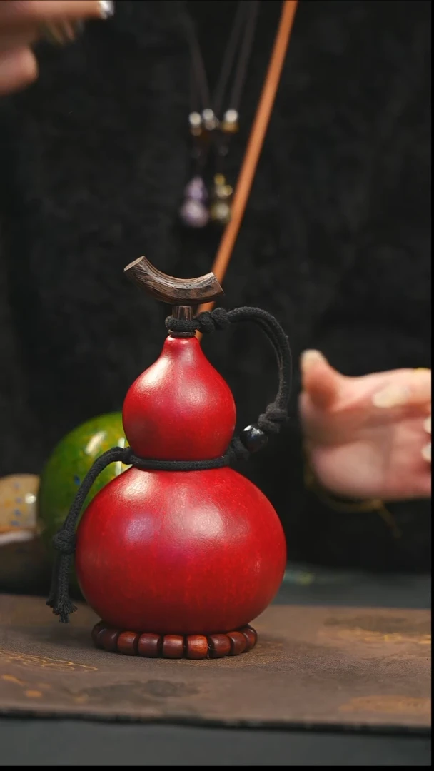 【闪购商品】XK204大漆酒葫芦不包手串及旋转底座