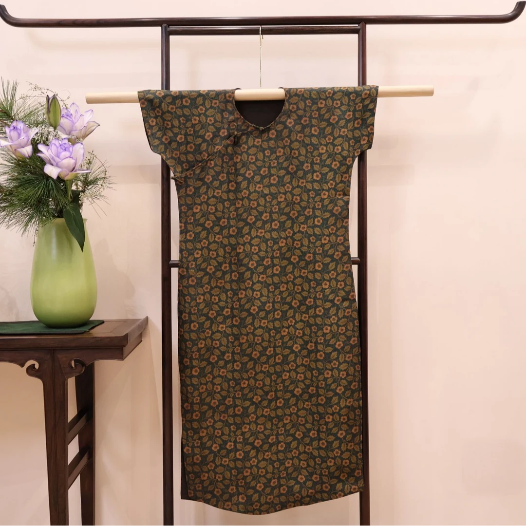 【四时春】葳蕤中国服装民国风旗袍