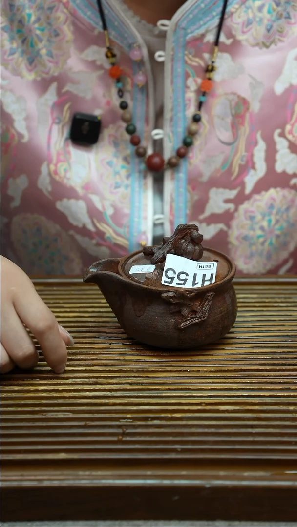 万古烧粗陶手工茶具