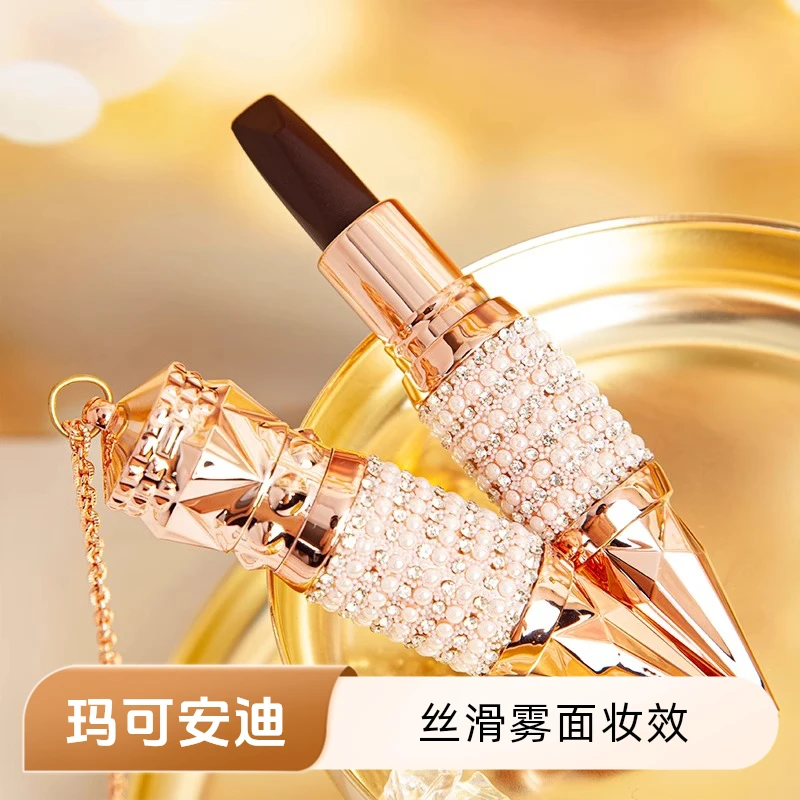 【一支3色 女王权杖】三色口红不易掉色不易沾杯防水持久滋润显白