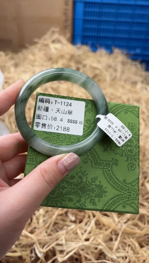未镶嵌手镯石英质玉T-1124