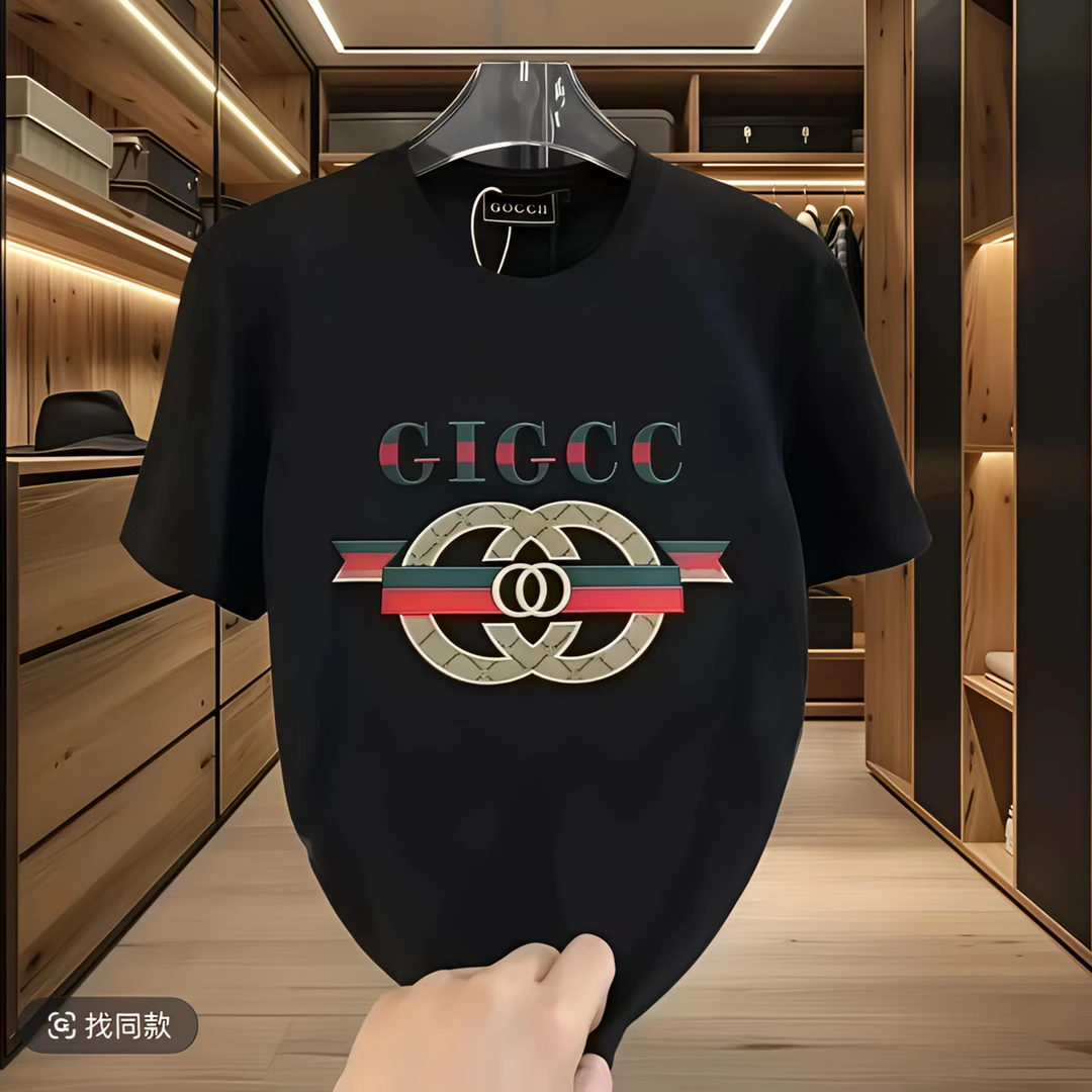 【一折】男女短袖t恤夏季新款短袖休闲圆领男士轻奢百搭