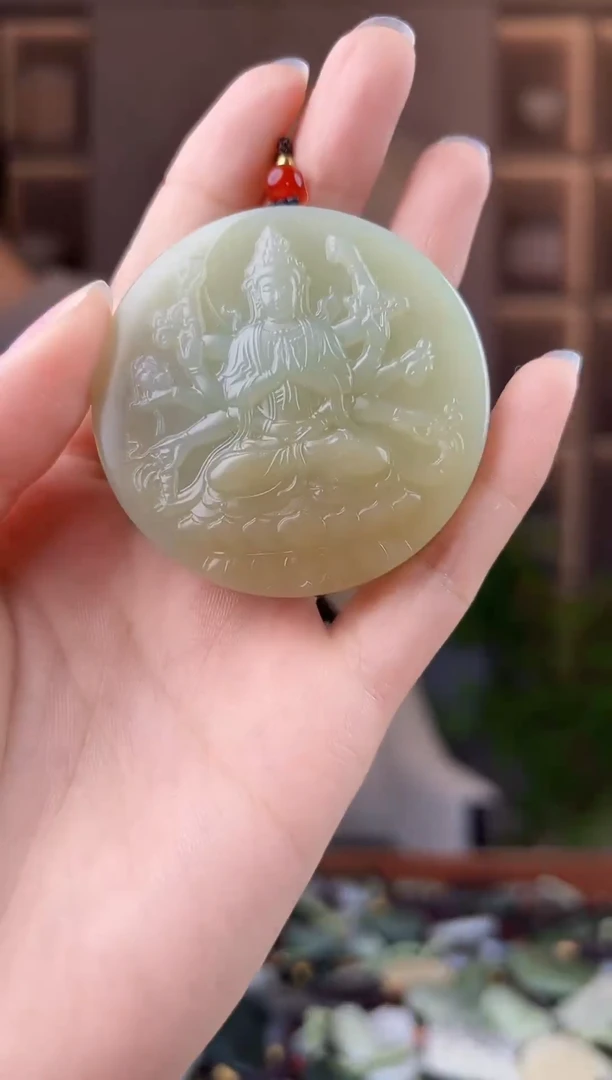 未镶嵌和田玉挂件拍一发一，多样性发货