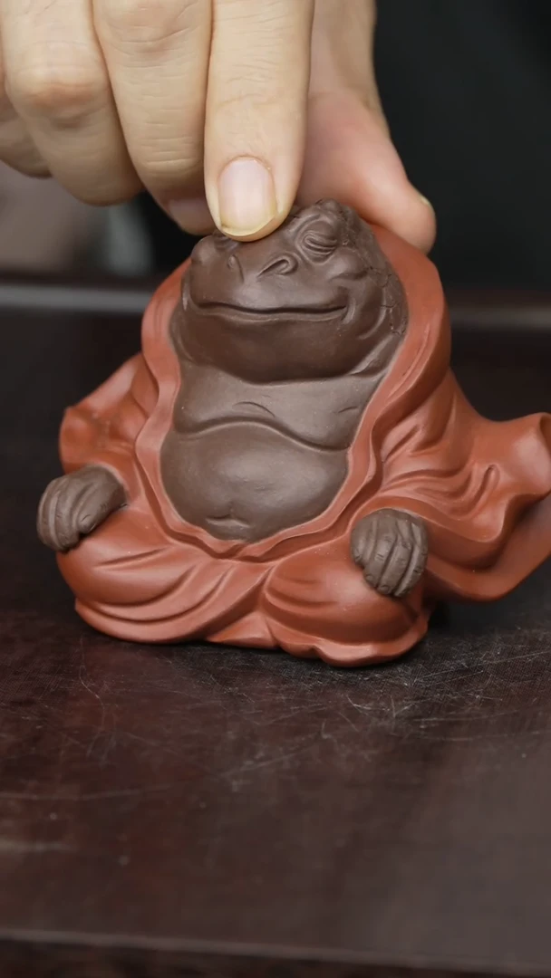 紫砂茶宠小号放得下