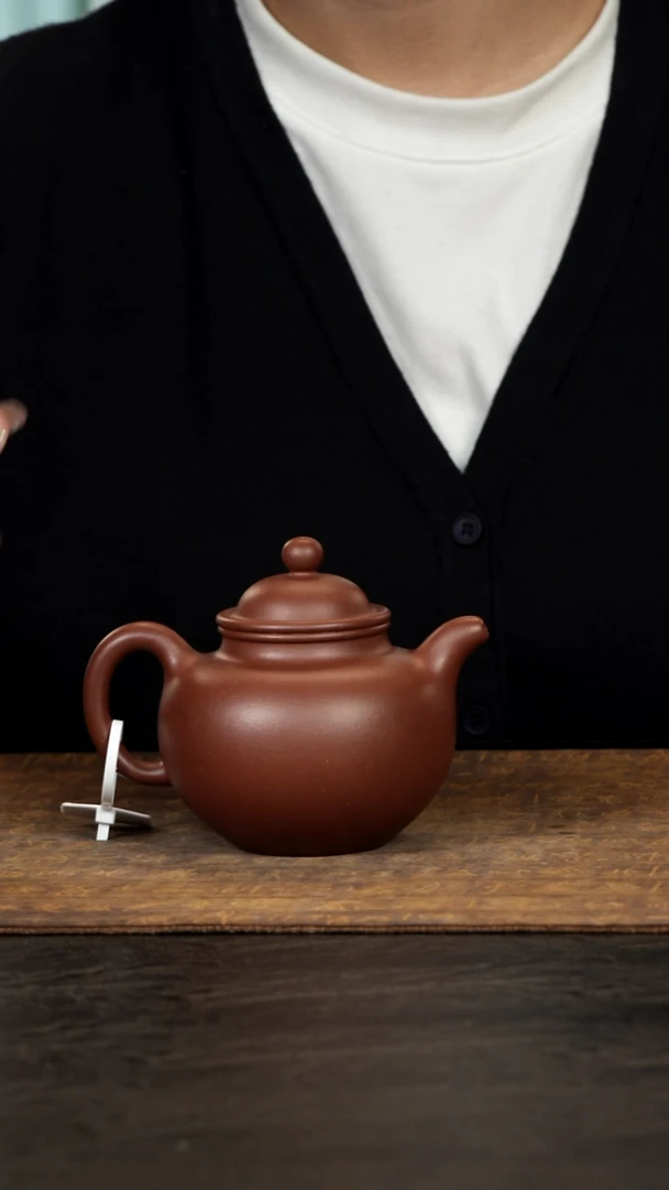 茶壶紫砂掇球中槽青300cc