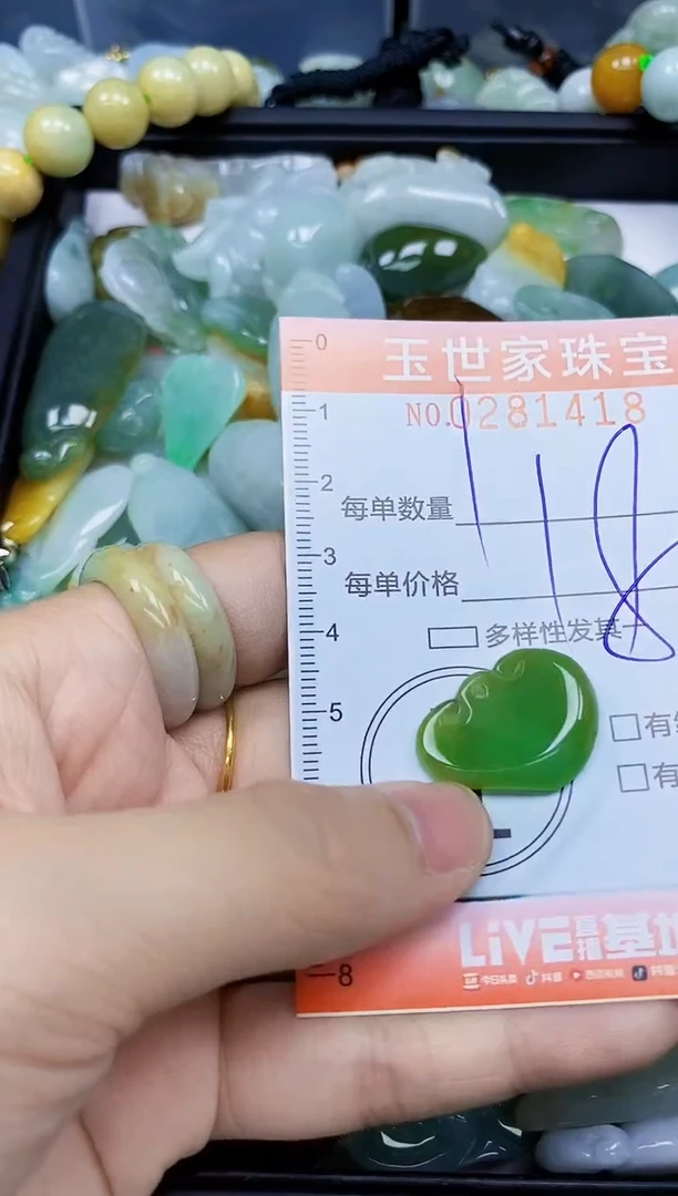 翡翠未镶嵌颈饰闪购0281418