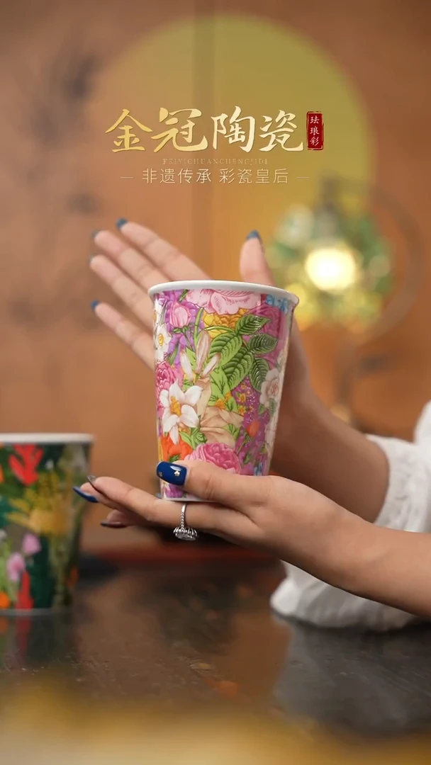陶瓷粉雪絮语【可乐杯】 粉