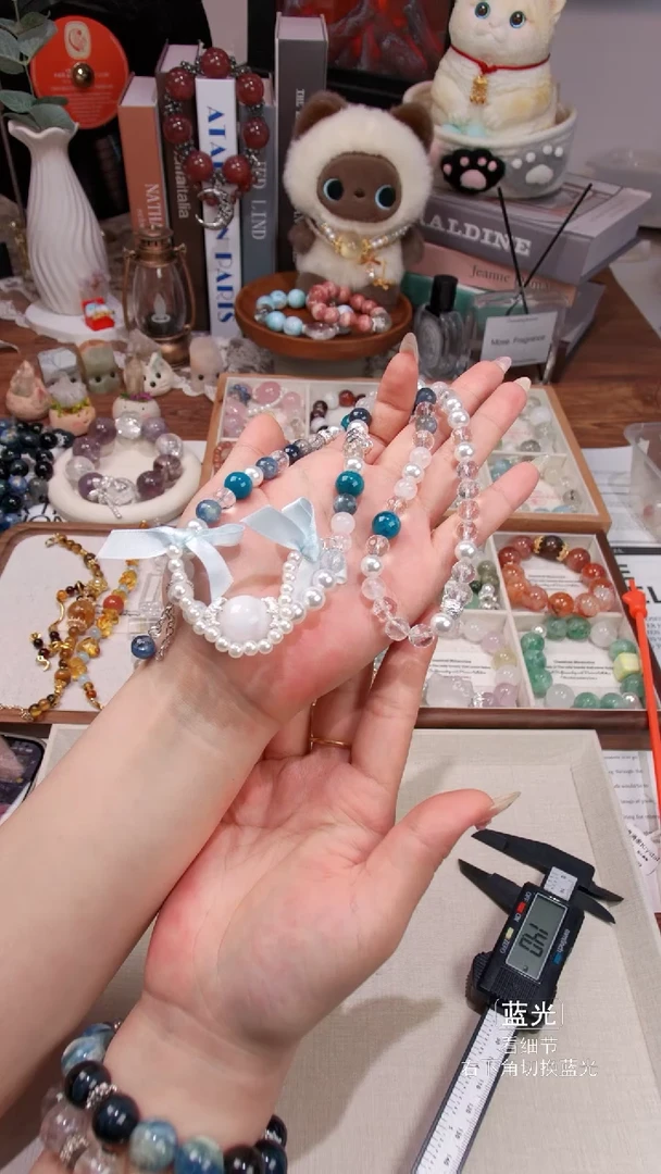 水晶手链未镶嵌火****!06多样性发货 发其一