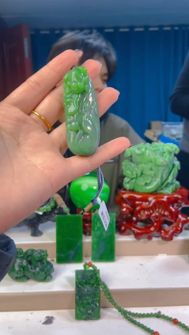 【闪购商品】和田玉挂件未镶嵌1