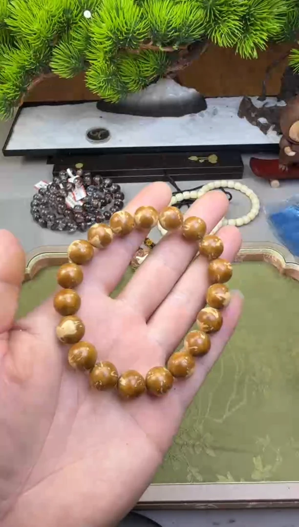 紫金鼠手串熊猫紫金鼠1.2单圈