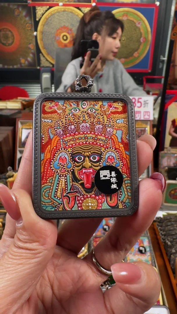 【闪购商品】吊坠壹善缘城手绘唐卡扎基年终大促