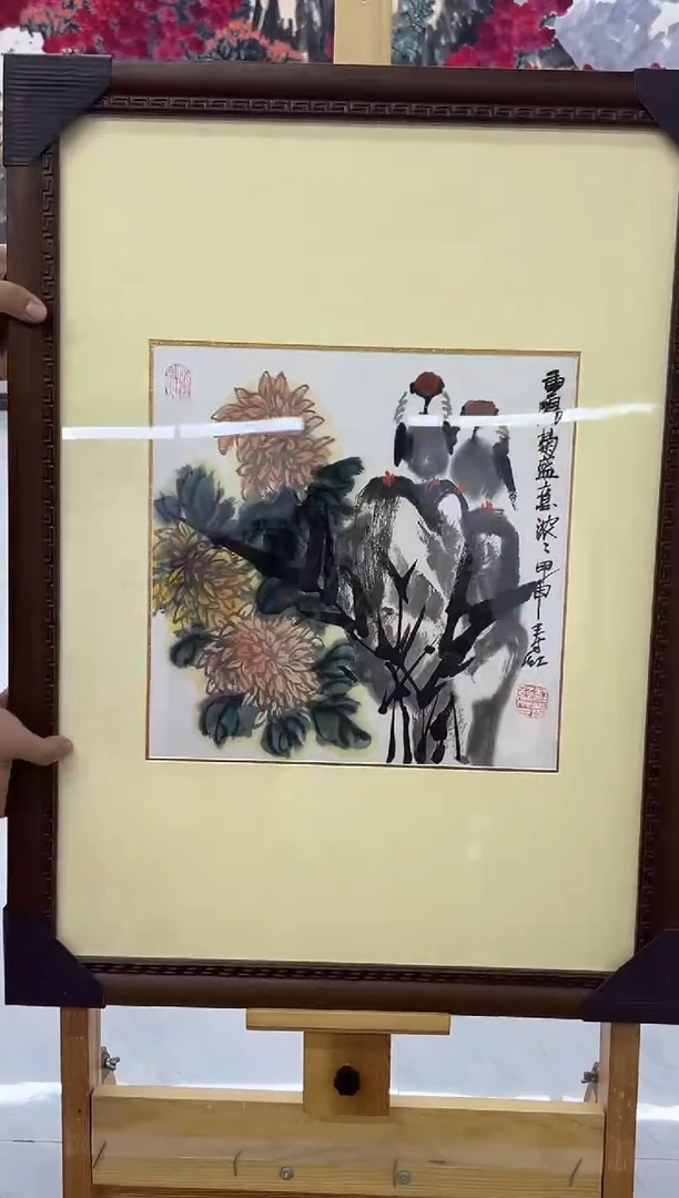 国画庄寿红-1平尺-国画作品