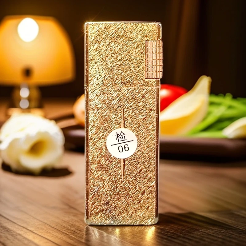 以撒简奢中古充气打火机链接可调火7055