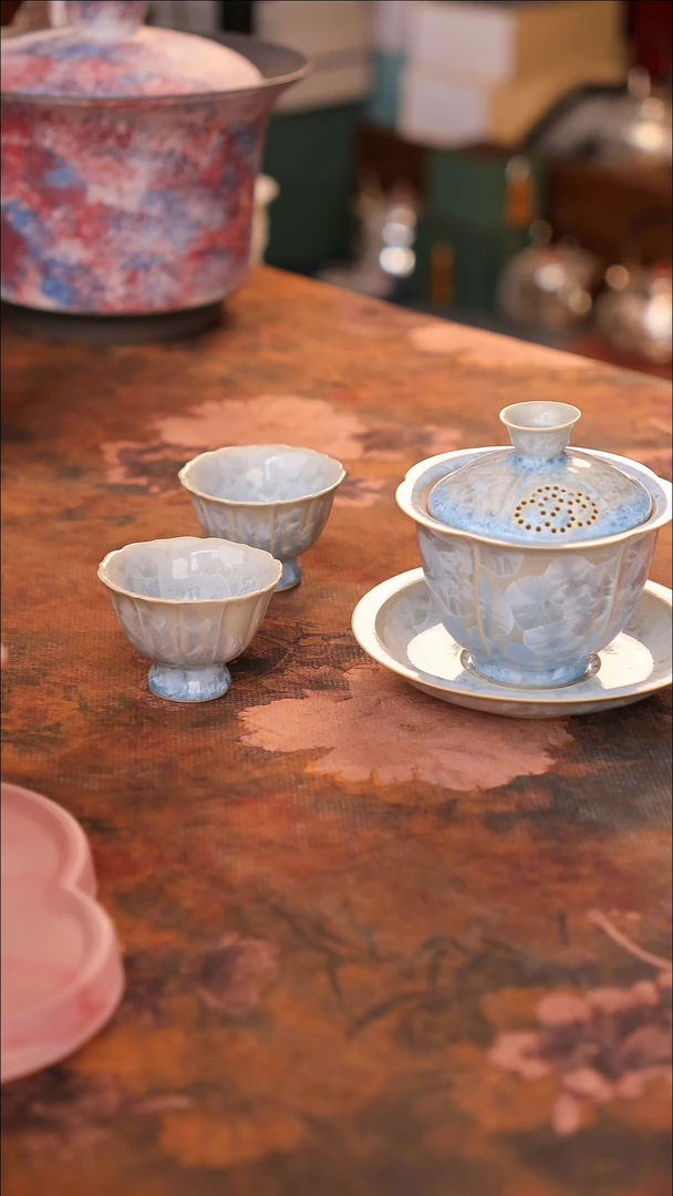 【闪购商品】陶瓷茶具（无礼盒无茶盘）@@A11782