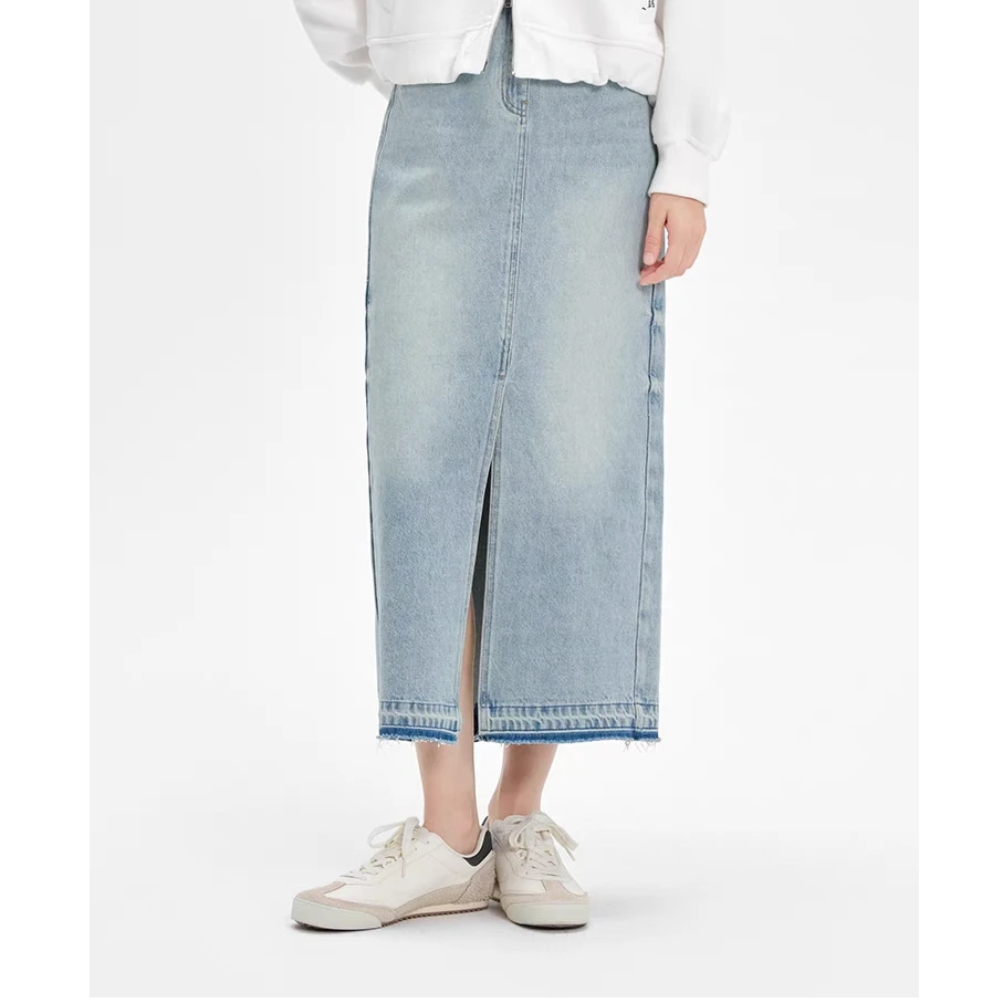 VO 柔软牛仔  半裙