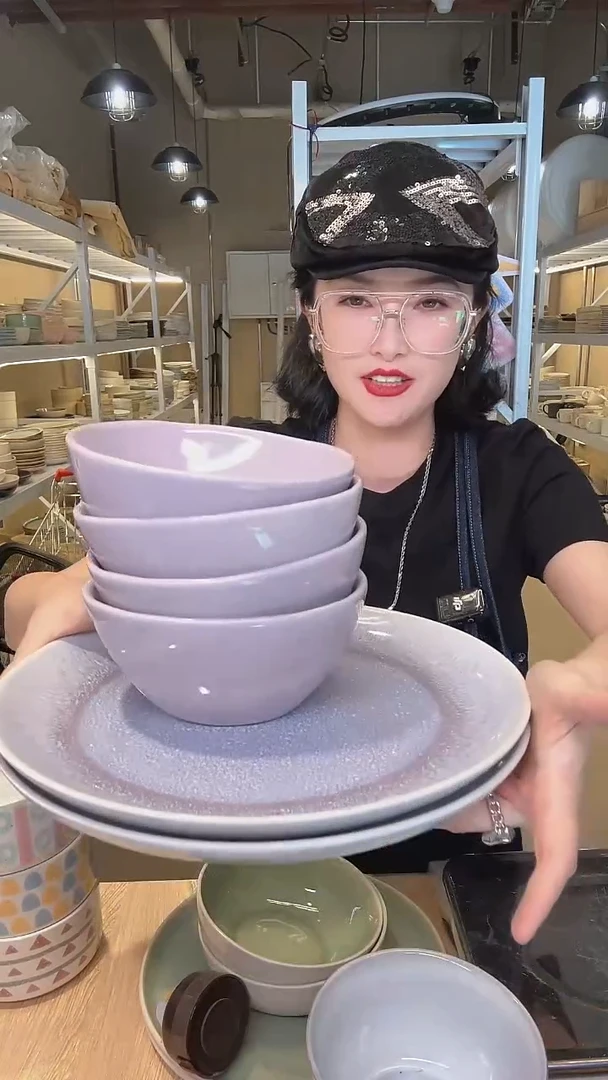 瓷33高温釉下彩陶瓷餐具