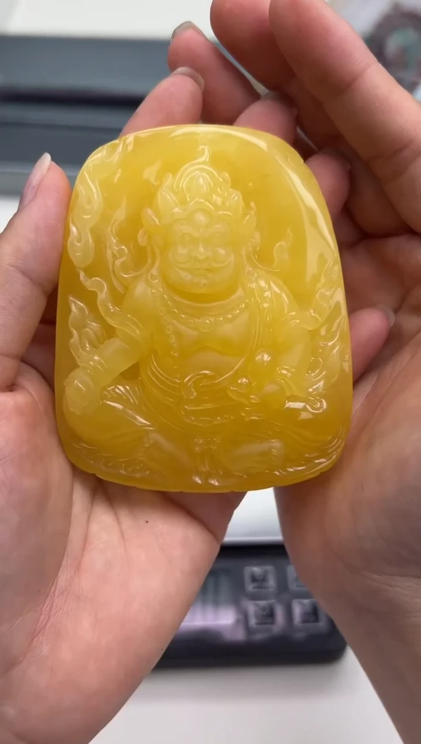 裸石蜜蜡未镶嵌琥珀蜜蜡吊坠