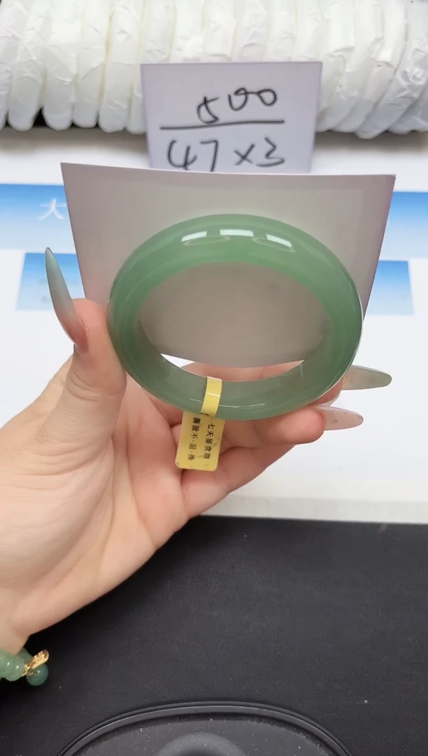 未镶嵌手镯石英质玉28-61