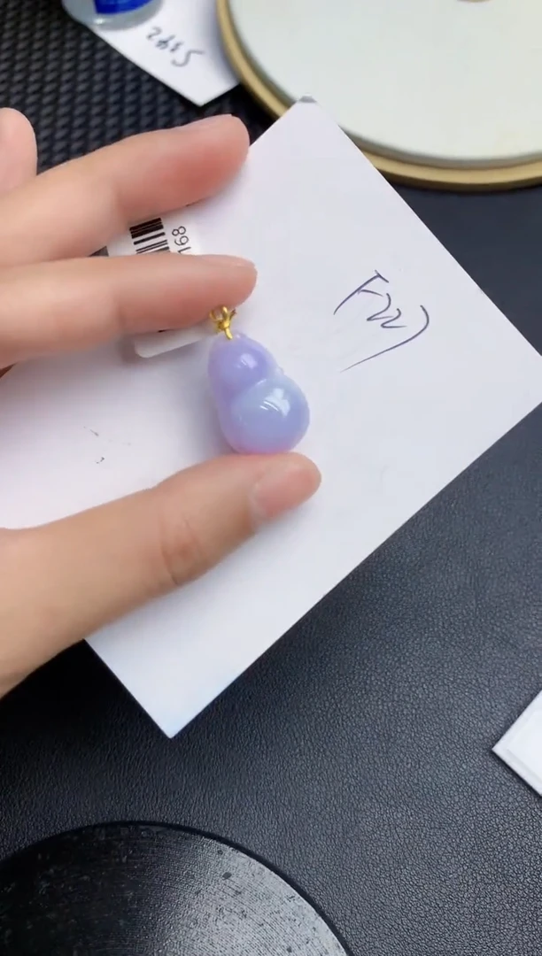 【闪购商品】翡翠颈饰18K金镶嵌000000000