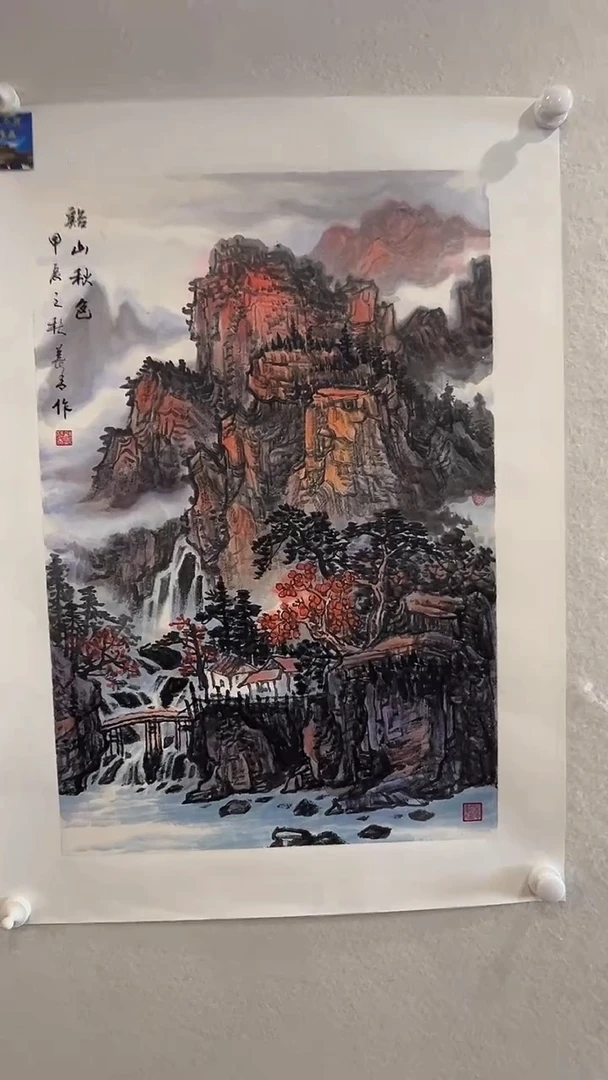 国画郑长青国画作品24
