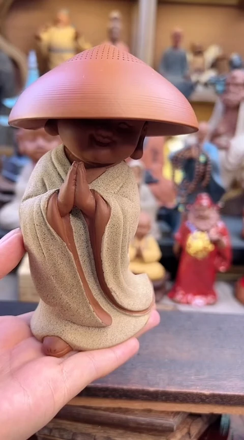 紫砂茶宠器闵茶宠摆件