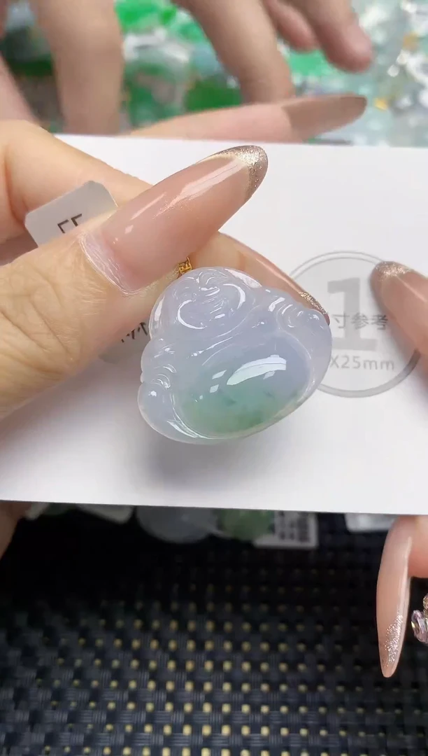 颈饰未镶嵌翡翠天然缅甸A货翡翠百元以上9元证书费自理