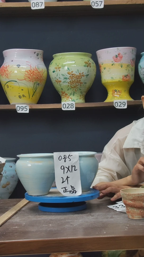 摆件景德镇花盆默认微瑕085