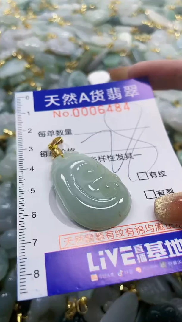 颈饰未镶嵌翡翠天然A货翡翠