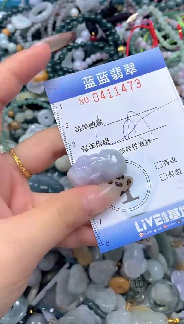 颈饰未镶嵌翡翠闪购0411473